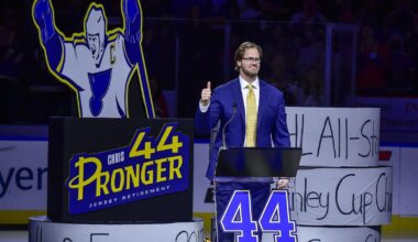 Chris Pronger when asked about Logan Mailloux.