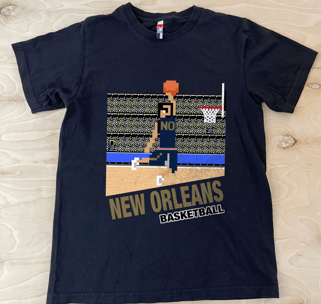 New Orleans Basketball 8 bit !