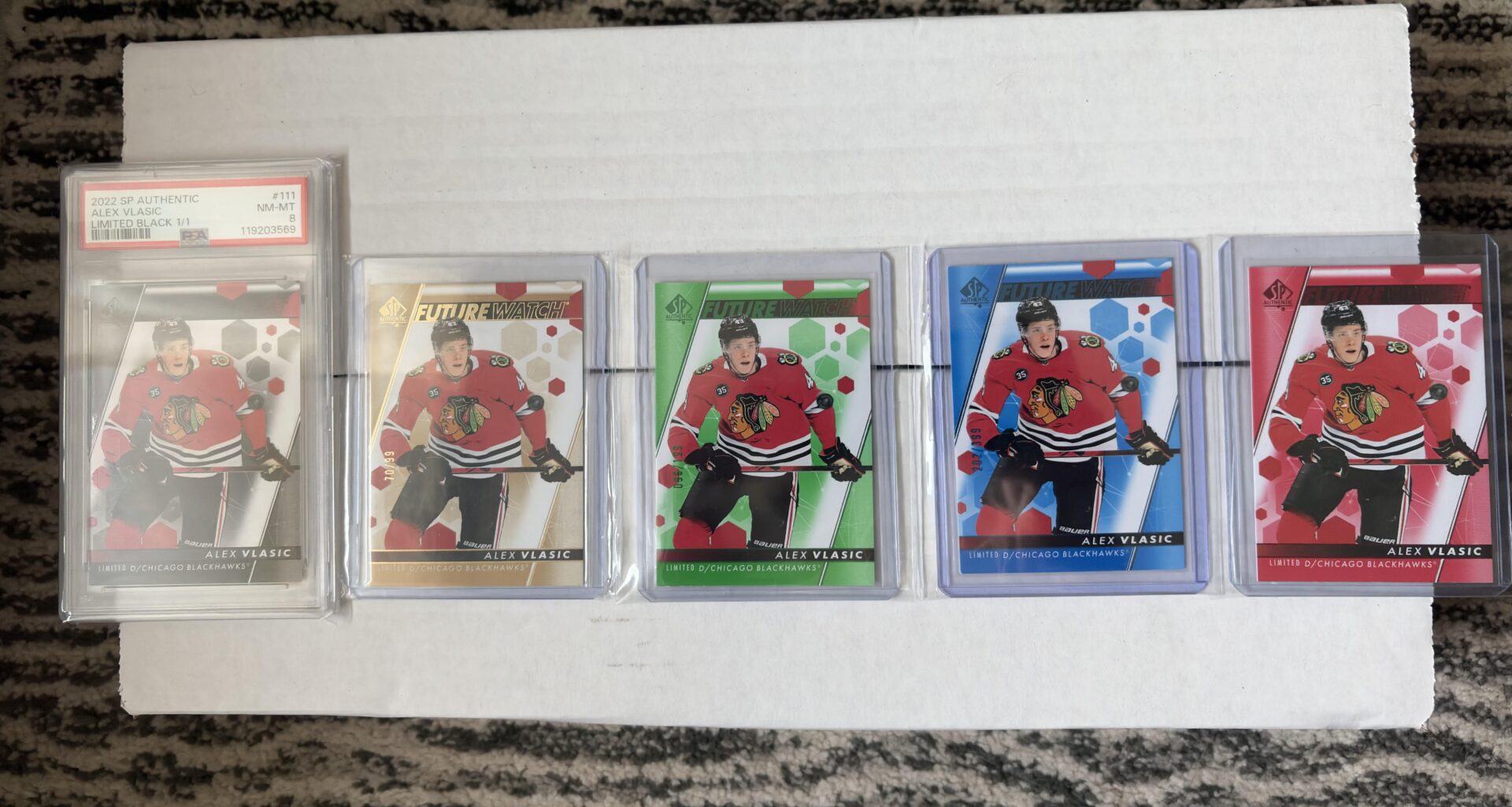 For all the card collectors, I want to share my ever first rainbow that I completed!