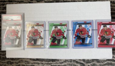 For all the card collectors, I want to share my ever first rainbow that I completed!