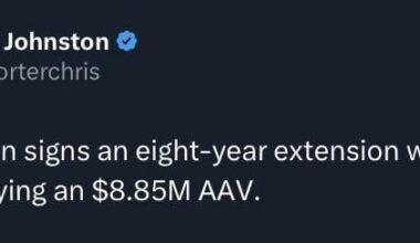 Should be about what Broberg gets when the deal is done