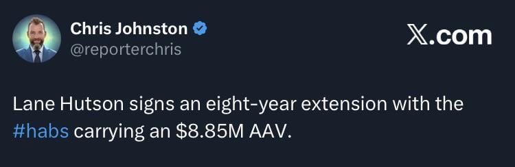 Should be about what Broberg gets when the deal is done