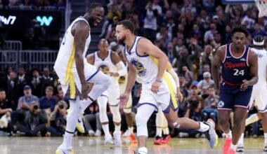 Butler, Curry provide 1-2 punch as Warriors beat Clippers 98-79 to stay unbeaten at home