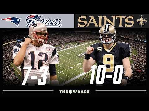 Saints vs. Patriots (2009, Week 12)
