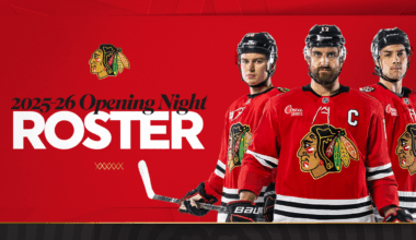 RELEASE: Blackhawks Announce 2025-26 Opening Night Roster