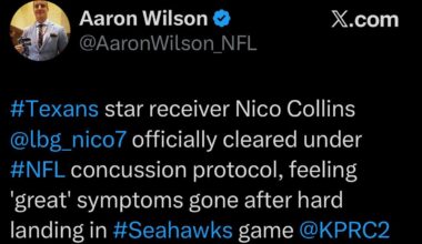 Nico officially cleared to play