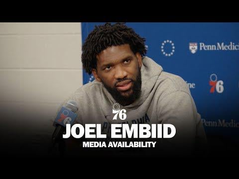 Embiid When Asked If He Felt Better Physically After Hornets Game, Embiid Said He Didn't. Just Looked Better When The Shots Went In.