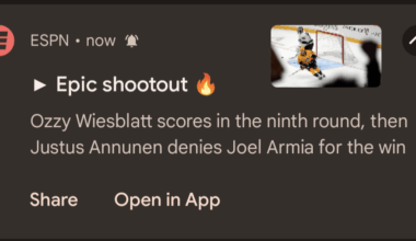 ESPN Really Pays Attention To Hockey