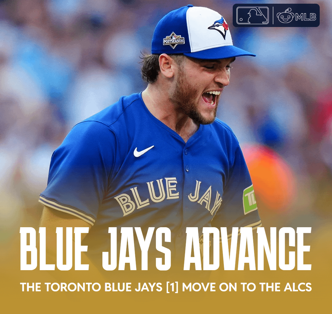 [FINAL] THE TORONTO BLUE JAYS MOVE ON TO THE ALCS!!!