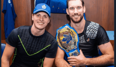 "Obviously." Stolarz Gifted The Belt After Gifting The Leafs A Win