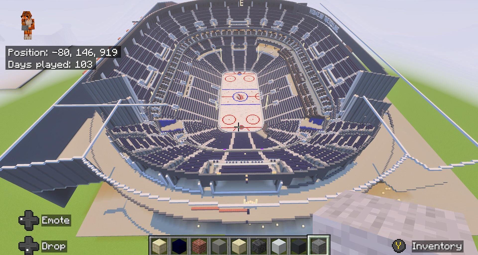 Check out the update on my nationwide arena on Minecraft :D