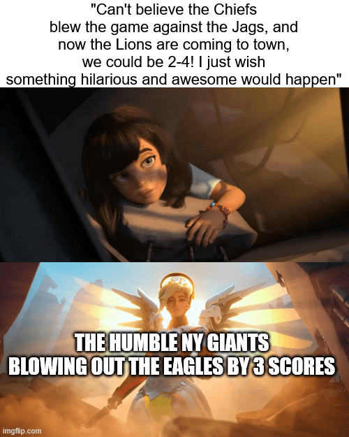 First they lose to the Chiefs, then they Beat the Chargers and the Eagles. Are the Giants Chiefs fans???