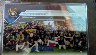 Got my Topps card for the NLDS win