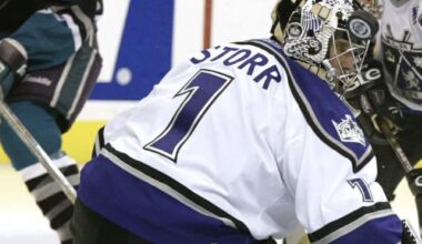 There are now just Jamie Storr days left until the Kings season opener 🏒