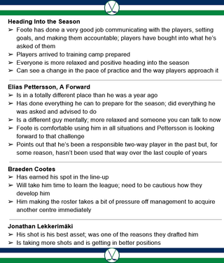 Jim Rutherford interview on Sportsnet650/Canucks Central (summary by @VCanucksNews [X/Twitter])