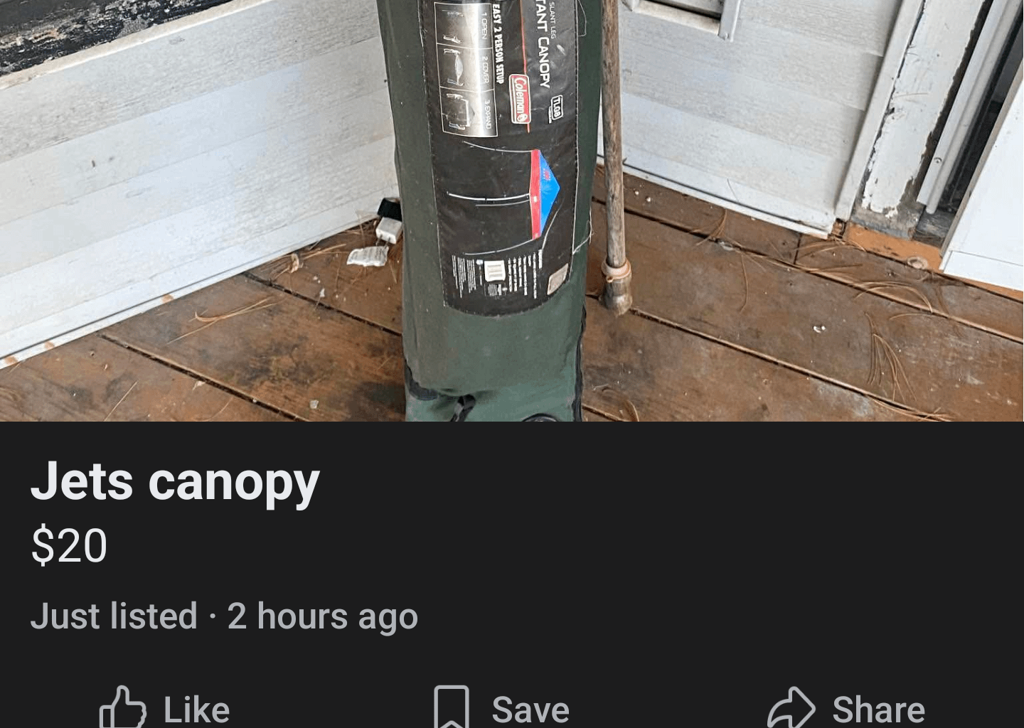 Seen on FB Marketplace. Open for the caption.