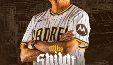 [Padres] Thank you for your many contributions to the Padres organization and the San Diego community, Mike. We wish you the very best in your retirement 💛