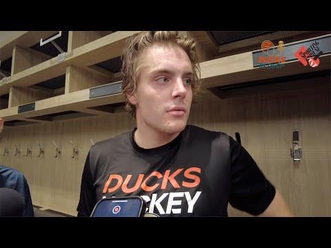 Full postgame media: Leo Carlsson, Mason McTavish, Mikael Granlund, Joel Quenneville on preseason finale in LA