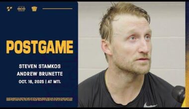 Steven Stamkos & Andrew Brunette - Postgame: Oct. 16, 2025