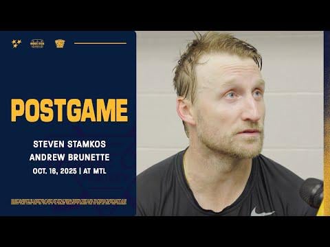 Steven Stamkos & Andrew Brunette - Postgame: Oct. 16, 2025