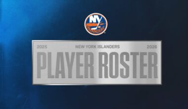 Islanders 2025-26 Opening Night Roster