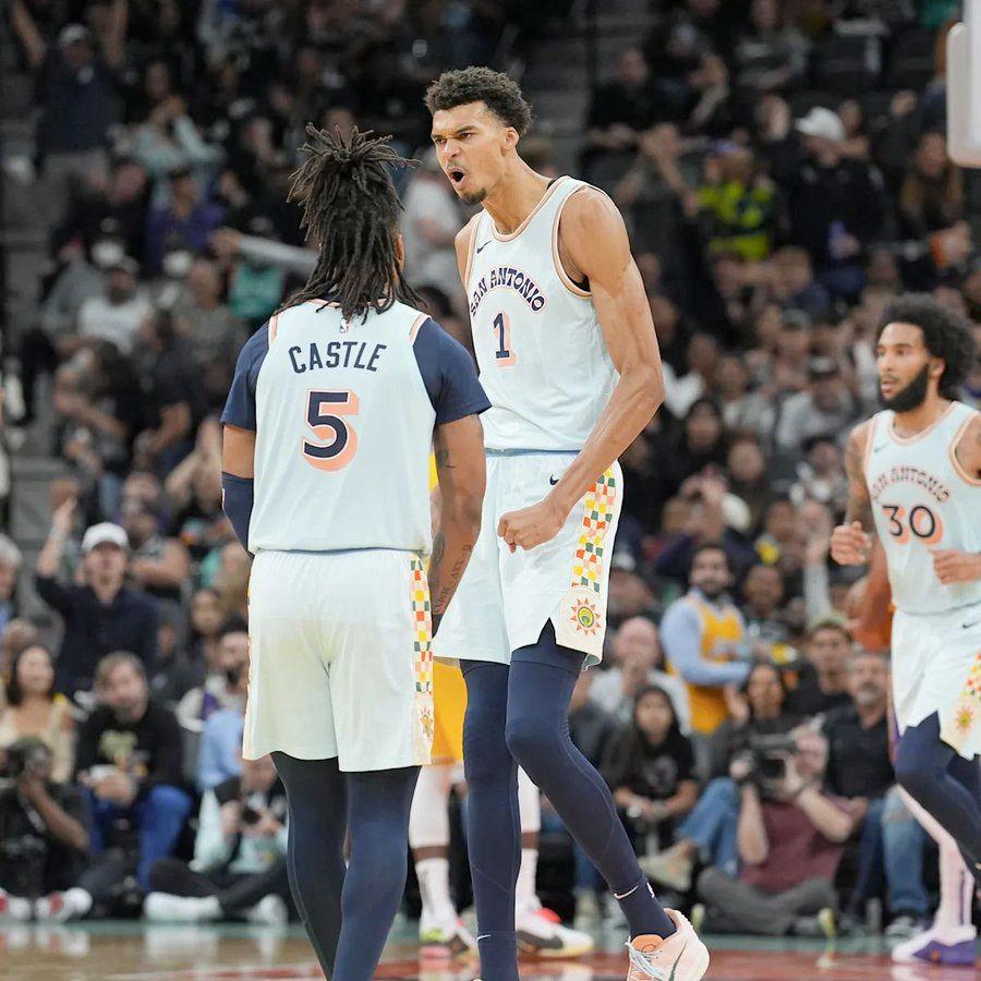 [Scotto] The San Antonio Spurs exercised their third-year, $10 million team option on Stephon Castle and their fourth-year, $16.87 million team option on Victor Wembanyama for the 2026-27 season as expected. Castle was the 2025 NBA Rookie of the Year. Wembanyama was a 2025 NBA All-Star.