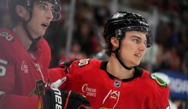 [Ben Pope] How did Blackhawks star Connor Bedard find his voice? By realizing it doesn't matter what people think