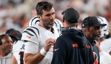 Bengals OC Dan Pitcher says Joe Flacco is an asset for Joe Burrow