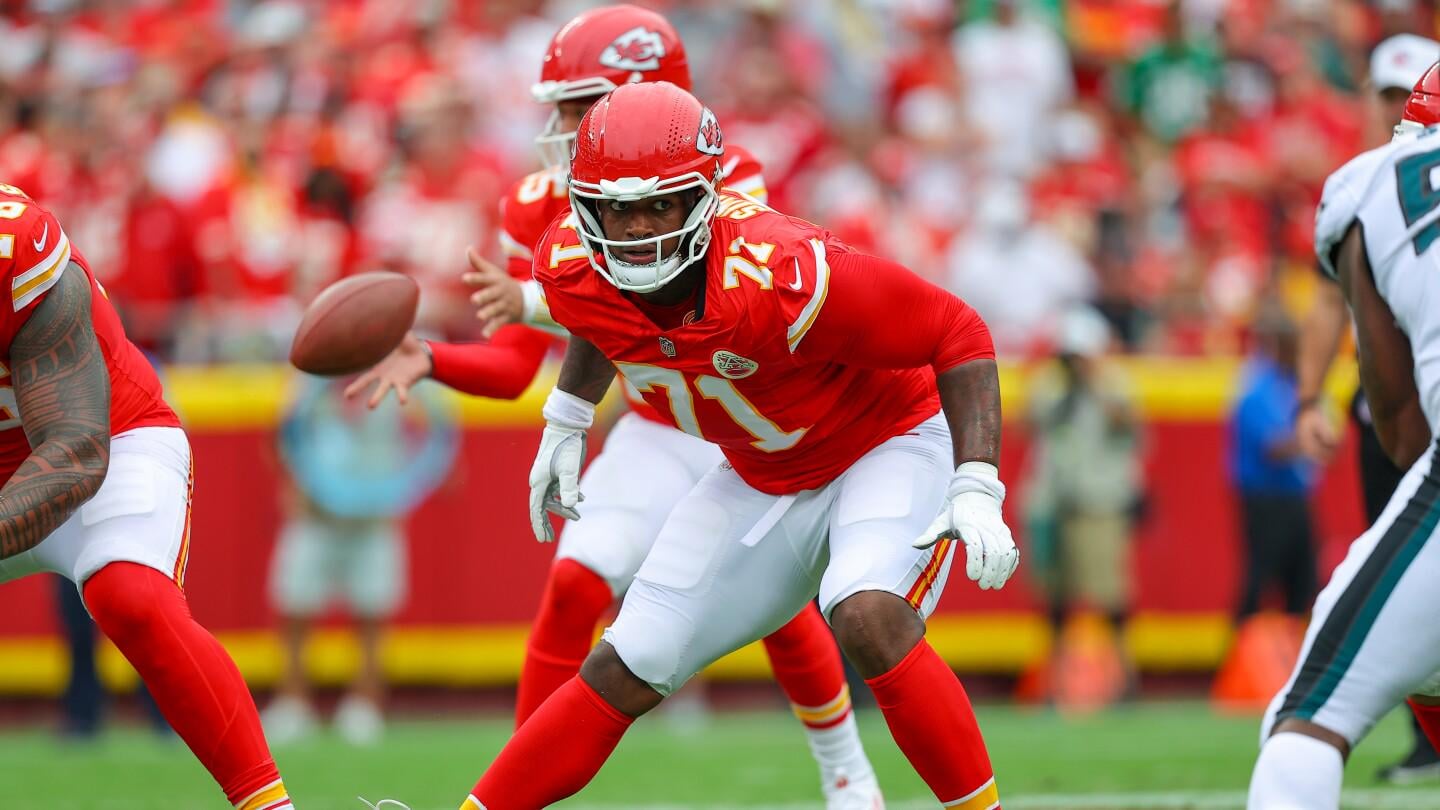 [Myles Simmons]Andy Reid: Josh Simmons is taking care of family, it's not a negative situation