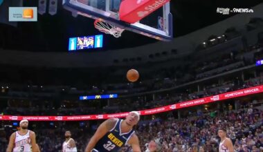 [Highlight] Jokic to Aaron Gordon for a 360 alley oop