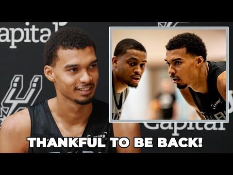 Victor Wembanyama on His Approach to the New Season