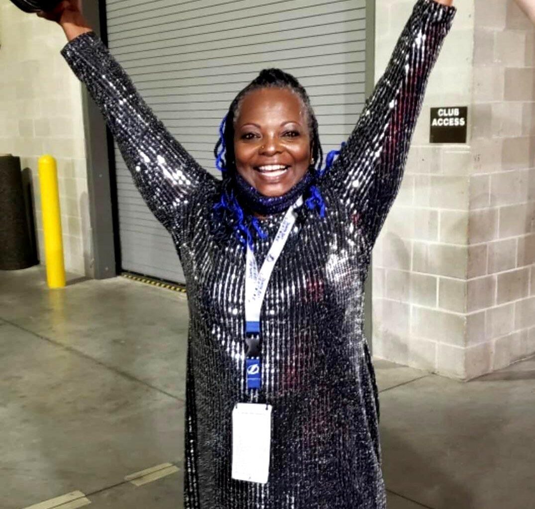 Our queen was snubbed by the NHL during the finals but ended up with the Cup anyways