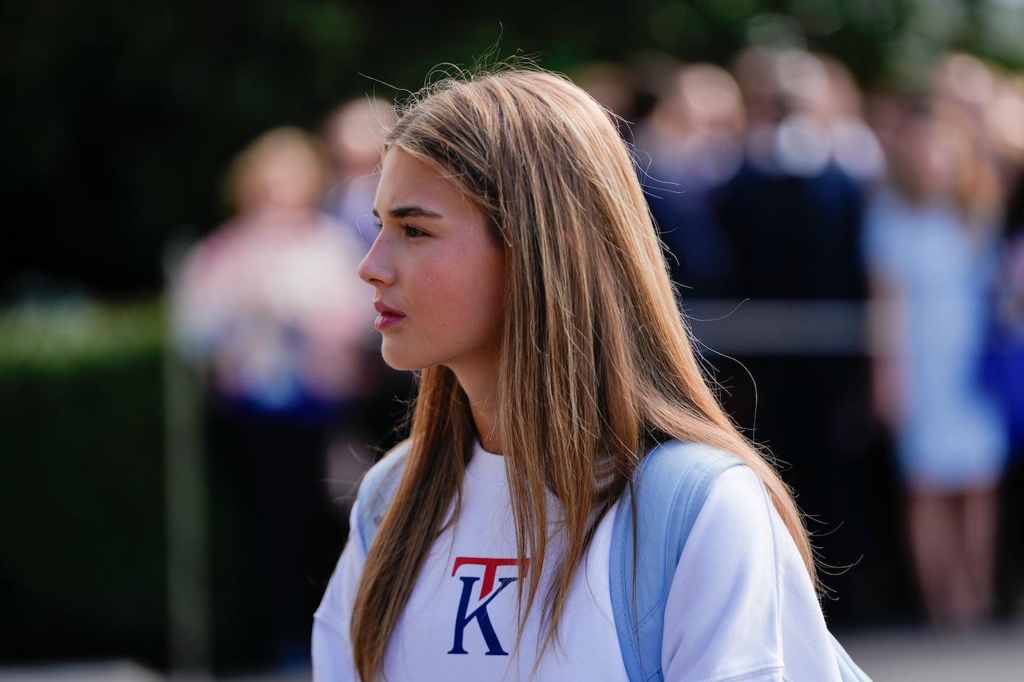 Kai Trump will play golf next year for the University of Miami.