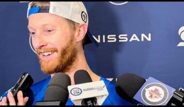Kyle Connor media availability re: 8-year contract extension