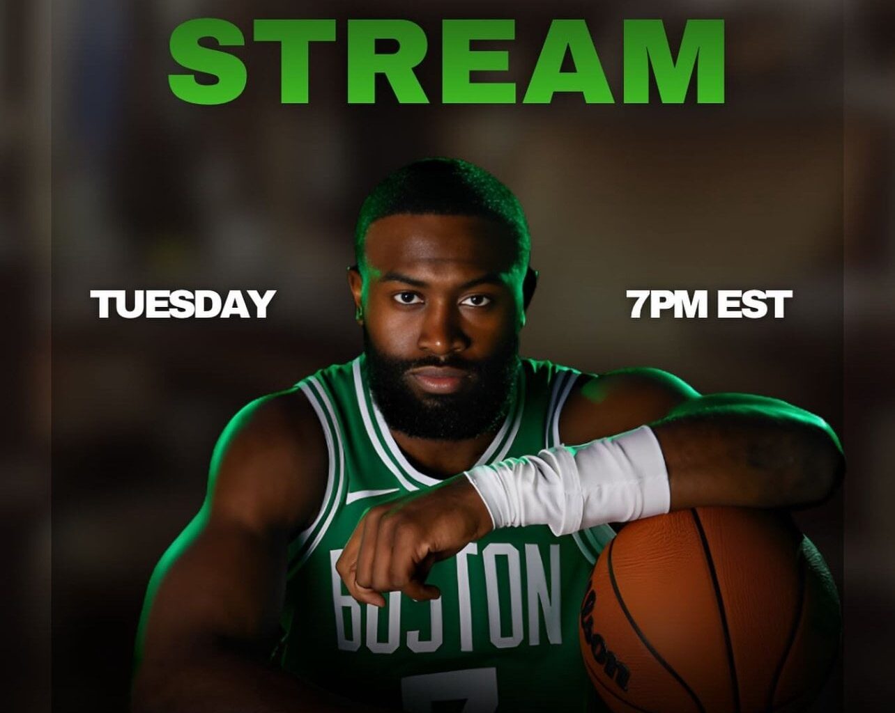 Staingate: After accidentally staining multiple players jerseys with fake hair fibers, Jaylen Brown has announced he will be shaving his head Live tonight at 7pm