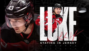 Devils Agree to Terms with Luke Hughes on 7-Year Deal | RELEASE | New Jersey Devils
