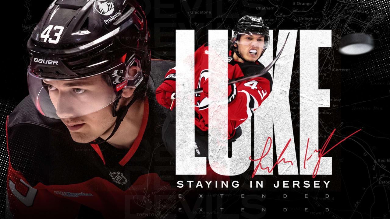 Devils Agree to Terms with Luke Hughes on 7-Year Deal | RELEASE | New Jersey Devils