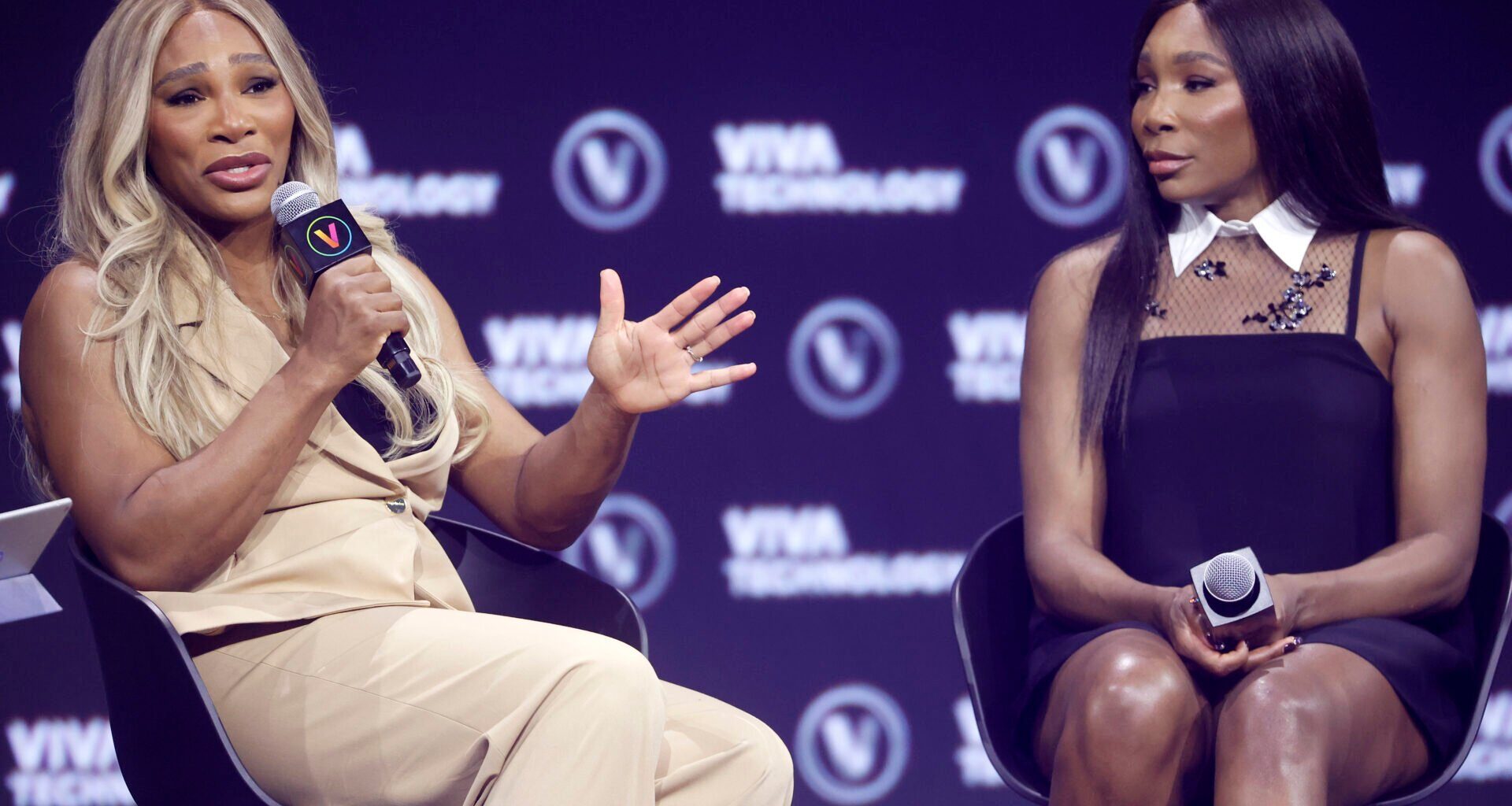 Serena Williams and Venus Williams suggest whether they were overtrained as juniors
