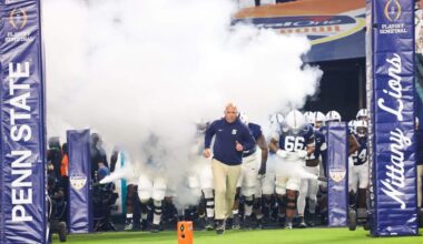 At Penn State, James Franklin was standing on the edge of a cliff for years. Here’s why