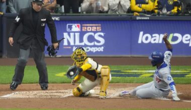 Brewers pull off jaw-dropping double play to stun Dodgers and fans in NLCS Game 1