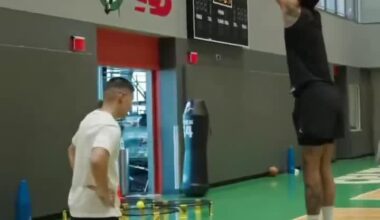 150 days post-Achilles tear, Jayson Tatum is dunking again