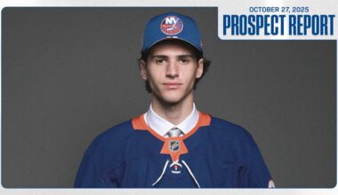 Isles Prospect Report: Oct. 27, 2025  | New York Islanders