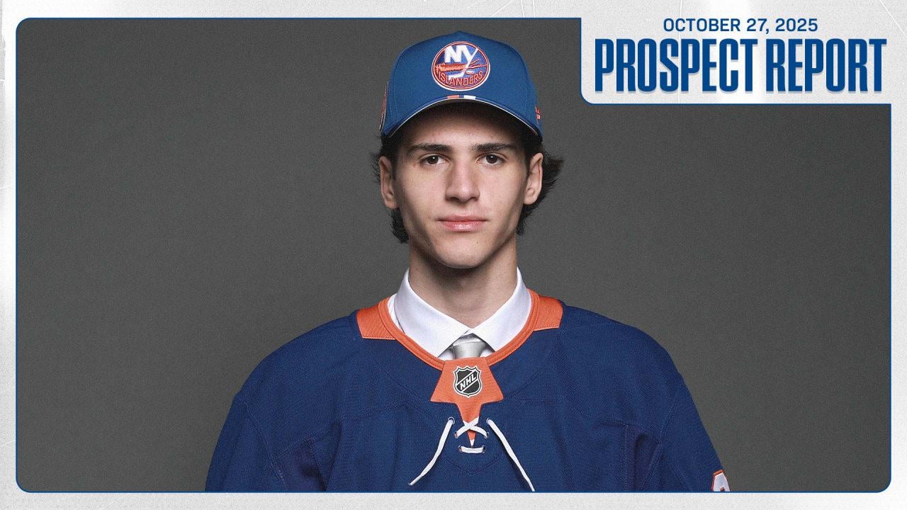 Isles Prospect Report: Oct. 27, 2025  | New York Islanders