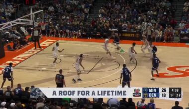 Bald Rudy Gobert Channels Kareem and Drains the Skyhook