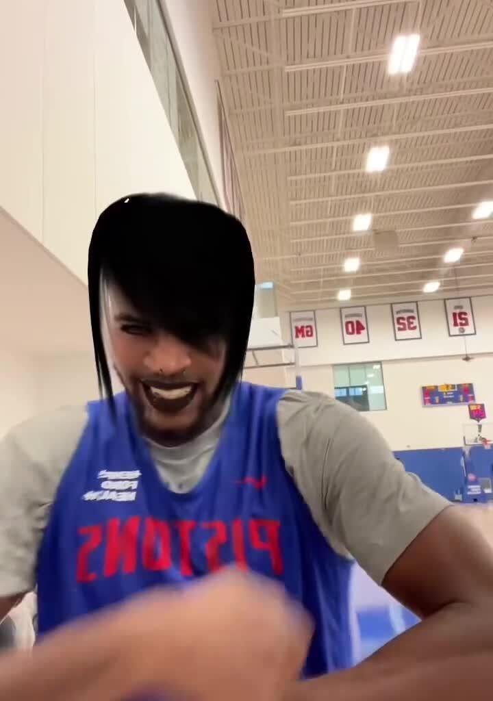 Detroit Pistons put the emo filter on their players