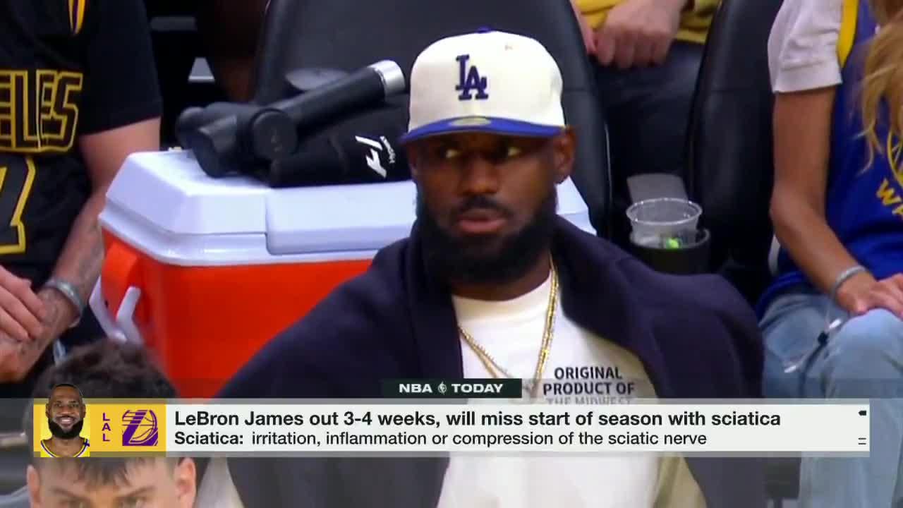 Charania: "My understanding is, this injury for LeBron—this nerve issue— first occurred in late July, early August during an on-court workout. So its now 2½ months and counting... So even before Lakers media day (9/29), im told Lebron James had not done much basketball for well over a month"