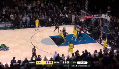 Austin Reaves hits the GAME WINNER to defeat the Minnesota Timberwolves!