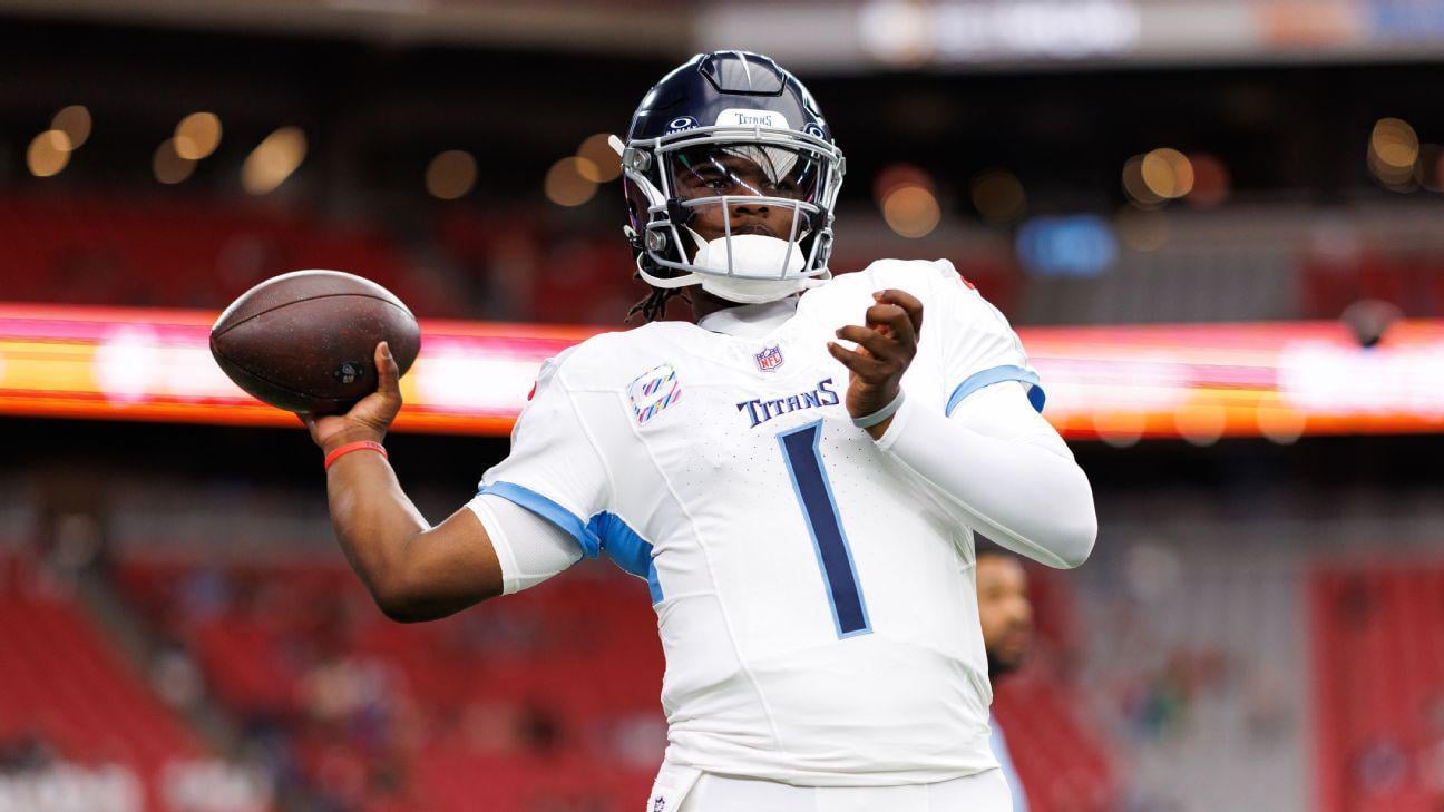 After improbable comeback, Cam Ward's 'poise' is why Titans are confident about his future