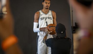 Wemby pumped for reunion with Spurs fans at Silver & Black scrimmage