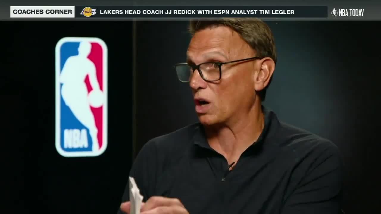 Coach Redick: "Look, we're a team defense. We dont have— we didn't last year, we're not going to this year— we dont have lockdown defenders. So we rely on our help defense, we rely on our shift presentation"